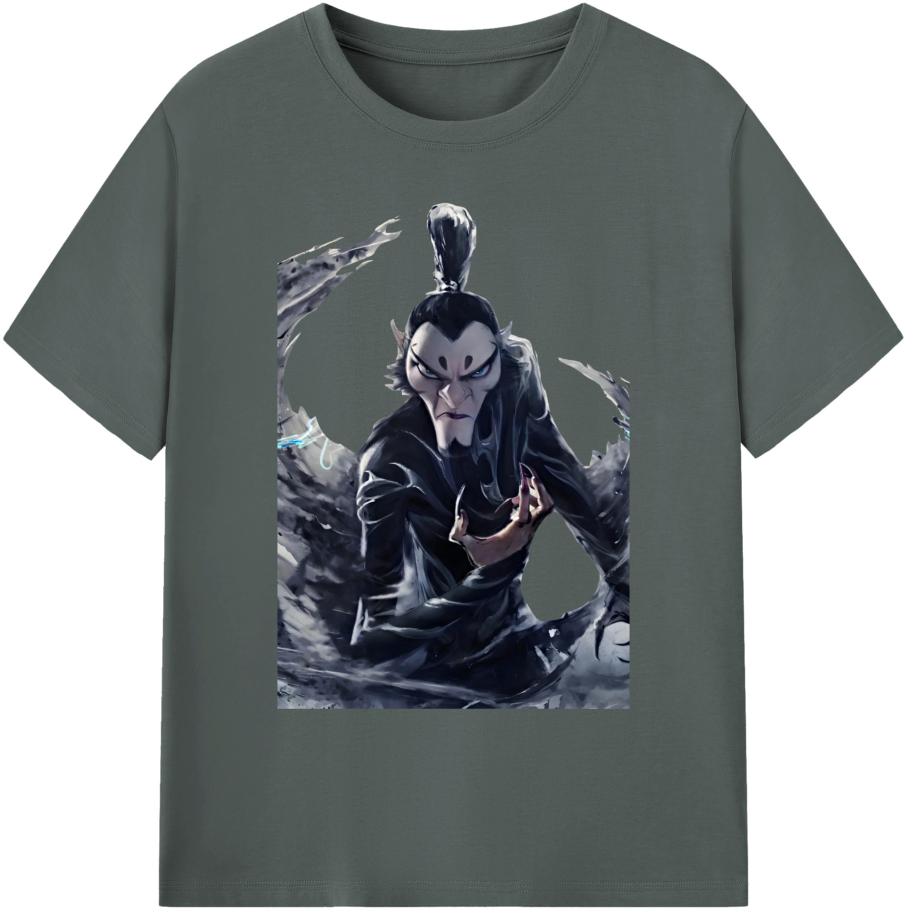 （画像用） Ne Zha 2 ナタ 魔童の大暴れ 綿100％ メンズ半袖Tシャツ｜肌触りやわらか＆通気性